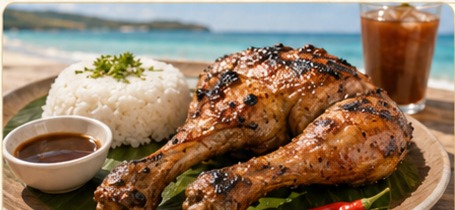 Inasal 烤雞腿套餐