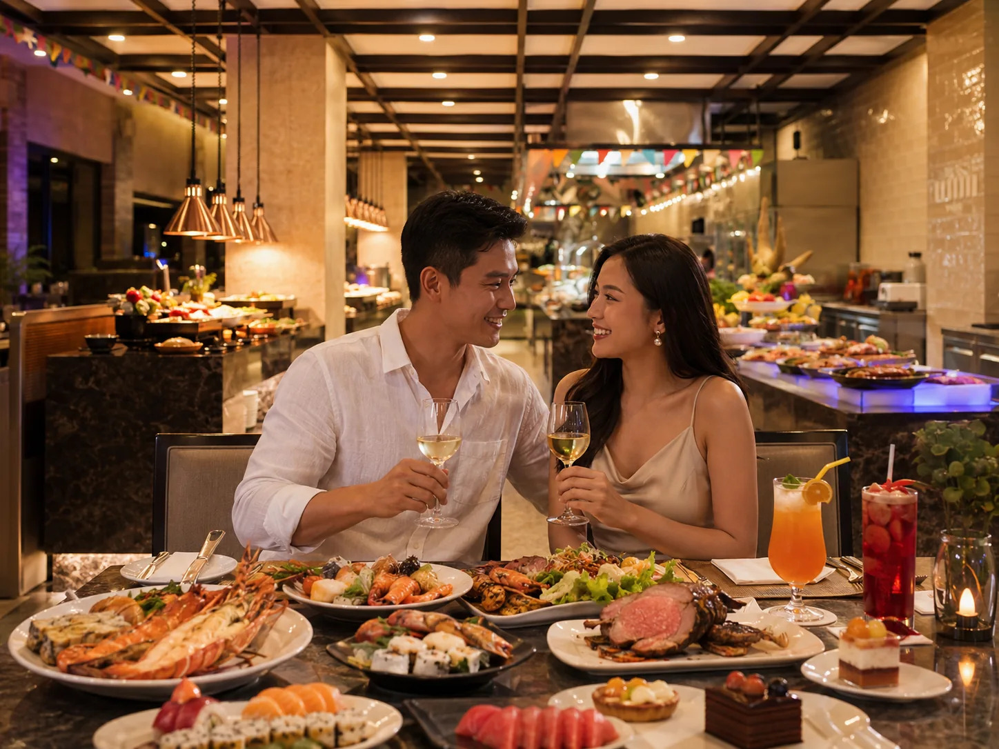 Mandarin Bay La Fiesta 自助晚餐