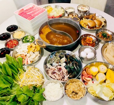 長灘島Shabu Khan 火鍋王<br>Boracay 韓式火鍋吃到飽餐廳