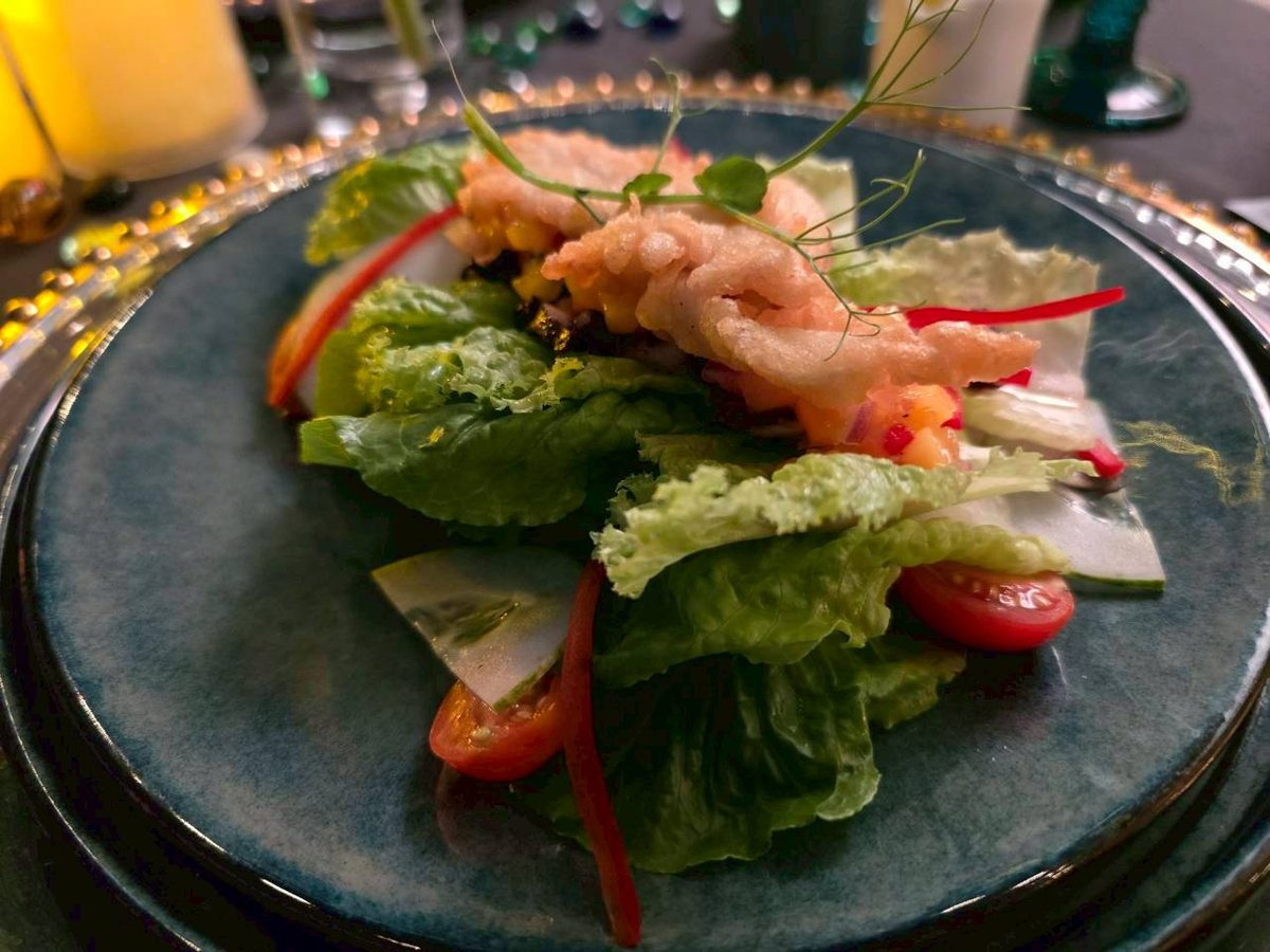 Octo Confit Salad 近拍