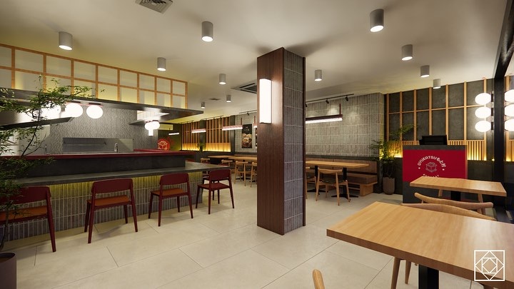 Gyukatsu Matsumura Boracay 餐廳室內環境