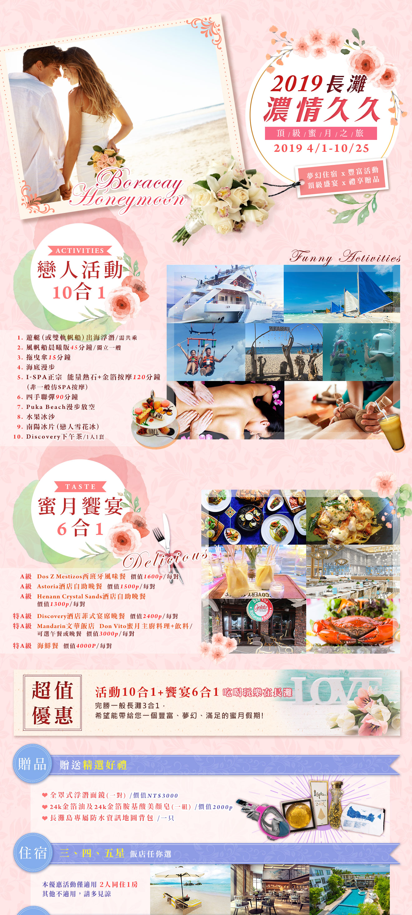 長灘島行程特色
